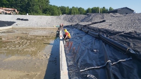 Ontario Wastewater Treatment Plant - Floating Baffle & MIC Cover