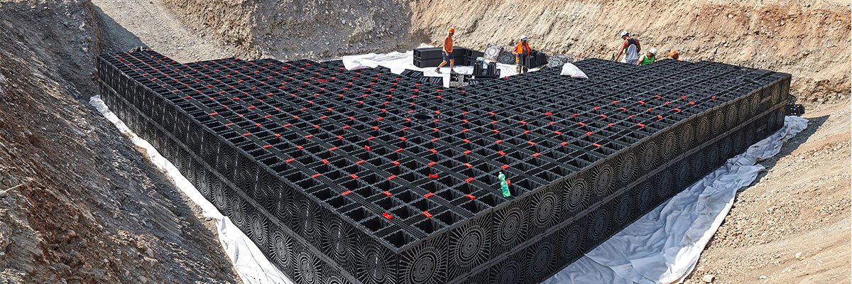 Bottomless Stormwater Tanks