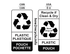 Store Drop-off Recyclable Labels