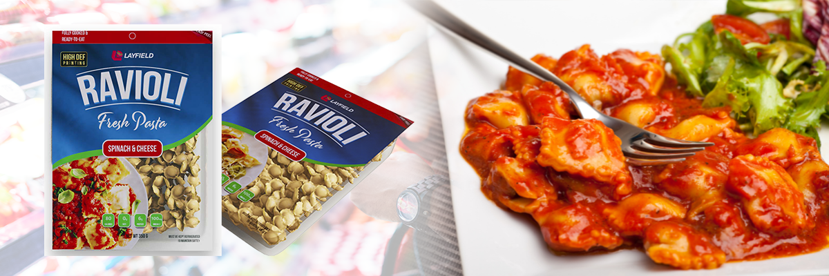 Layfield Specialty Films Ravioli Food Packaging