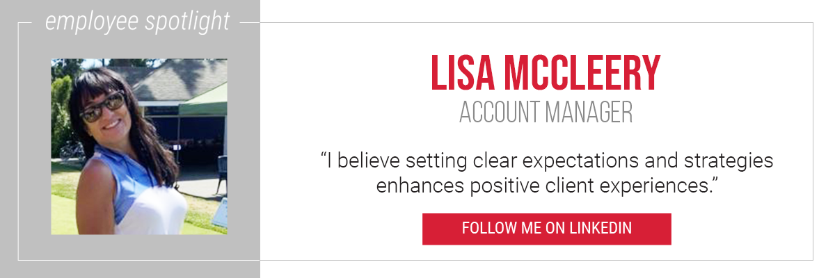 Employee Spotlight — Lisa McCleery, Account Manager